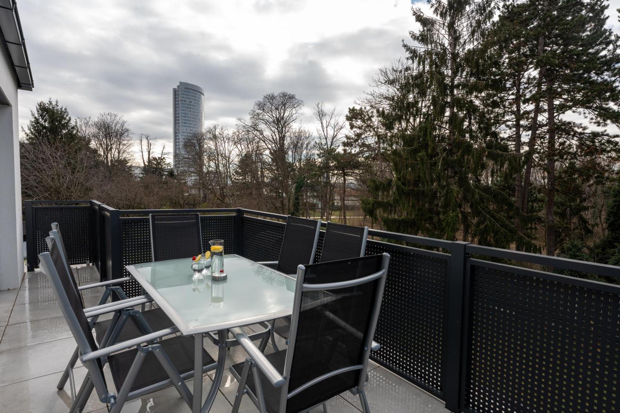 Noblenest: Terrasse - Netflix - Kaffee Apartment Vienna Exterior photo